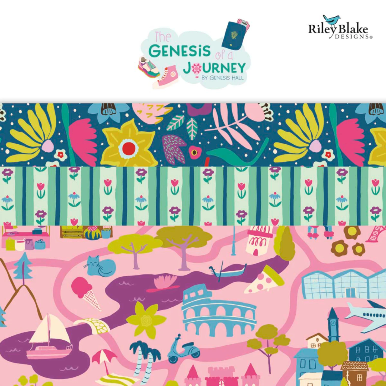 The Genesis of a Journey 10in Squares, 42pcs/bundle Pre-order