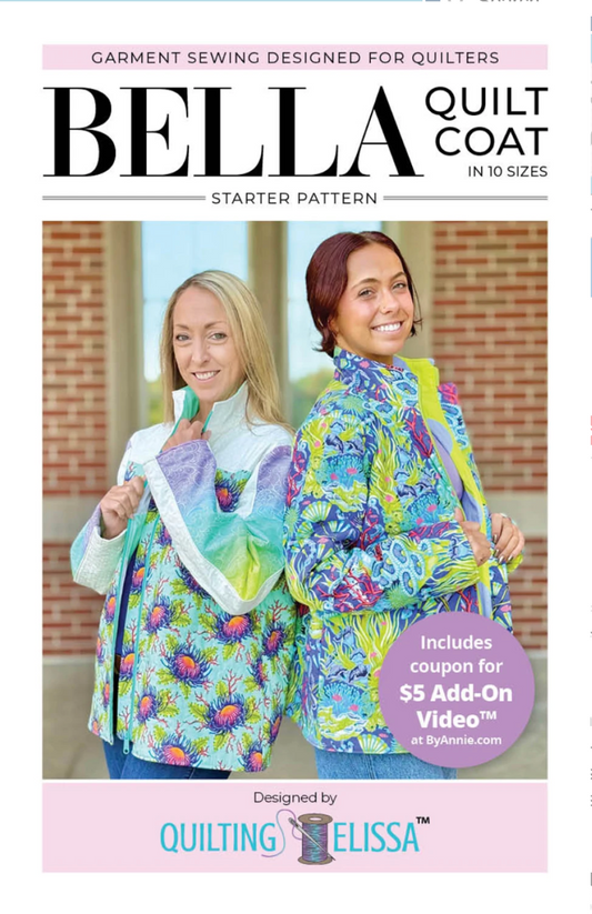 Bella Quilt Coat Pattern Pre-Order