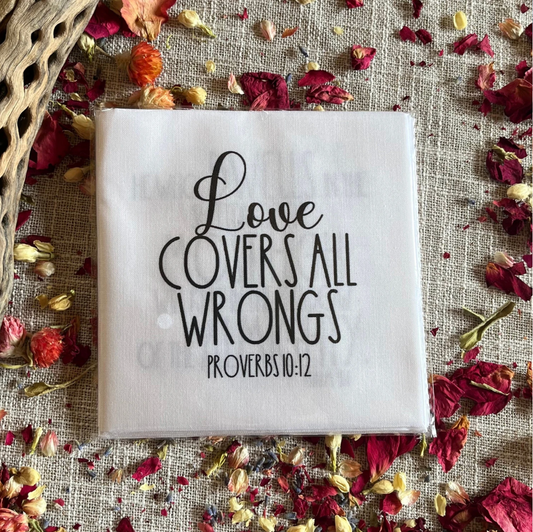 20 Precut Bible Verse Quilt Squares 3-1/2in